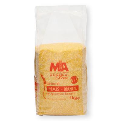 Farine de maïs BIO BRAMATA pour Polenta